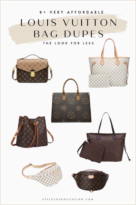 8+ Best Louis Vuitton Dupe Bags I Found: Neverfull & More.